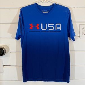 Under Armour Heatgear USA shirt small